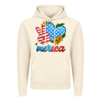 Vintage Artic america with heart Vintage Hoodie - HRA Design Shop