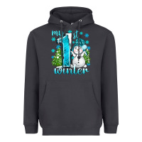 Smoke My 1 St Winter With Cute Snowman Heavyweight Hoodie - BundleAndBundleShop