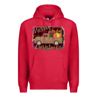 Cardinal Merry Christmas Truck Premium Hoodie - Bettercallsaul
