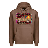 Chestnut Merry Christmas Truck Premium Hoodie - Bettercallsaul