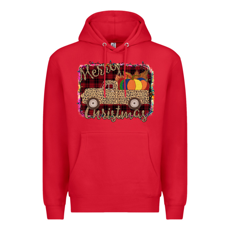 Merry Christmas Truck Premium Hoodie by Bettercallsaul | Teevron