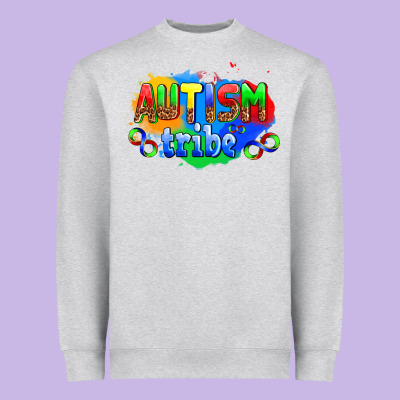 Autısm Tribe Heavyweight Sweatshirt Designed By Adodesignshop