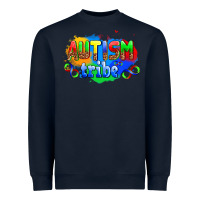 Navy autısm tribe Heavyweight Sweatshirt - AdoDesignShop