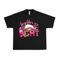 Black breast cancer together we fight with baseball Urban Heavy Tee - Artiststas