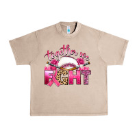 French Oak breast cancer together we fight with baseball Urban Heavy Tee - Artiststas