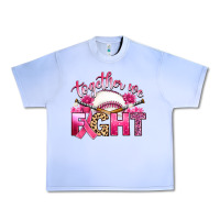 Grape Ice breast cancer together we fight with baseball Urban Heavy Tee - Artiststas