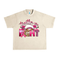 Breast Cancer Together We Fight With Baseball Urban Heavy Tee | Teevron
