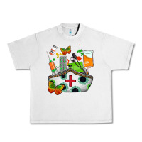 Lunar Rock nurse   juneteenth Urban Heavy Tee - AdoDesignShop