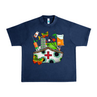 Navy nurse   juneteenth Urban Heavy Tee - AdoDesignShop