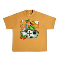 Peanut Butter nurse   juneteenth Urban Heavy Tee - AdoDesignShop