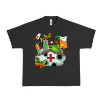 Pigment Black nurse   juneteenth Urban Heavy Tee - AdoDesignShop