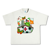 Pistachio nurse   juneteenth Urban Heavy Tee - AdoDesignShop