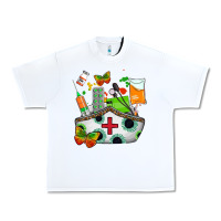 White nurse   juneteenth Urban Heavy Tee - AdoDesignShop