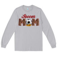 Moon Dust soccer mom with ball and sunflower Long Sleeve Tee - Artiststas