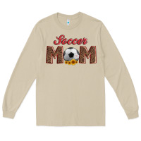 Mushroom soccer mom with ball and sunflower Long Sleeve Tee - Artiststas