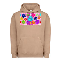 Pigment Burro paw print Urban Hoodie - TumblerDesignByShophia