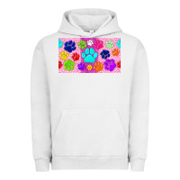 Pigment Lunar Rock paw print Urban Hoodie - TumblerDesignByShophia