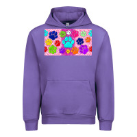 Tulip paw print Urban Hoodie - TumblerDesignByShophia