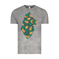 Cloud Rock christmas gingerbread cookies patch Vintage Tee - BundleAndBundleShop