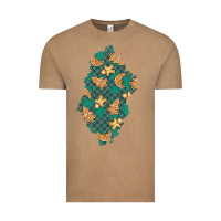 Vintage Coffee christmas gingerbread cookies patch Vintage Tee - BundleAndBundleShop