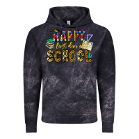 Cloud Black happy last day of school Vintage Hoodie - CowhideDigitalArt