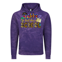 Cloud Purple happy last day of school Vintage Hoodie - CowhideDigitalArt
