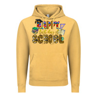 Vintage Mustard happy last day of school Vintage Hoodie - CowhideDigitalArt