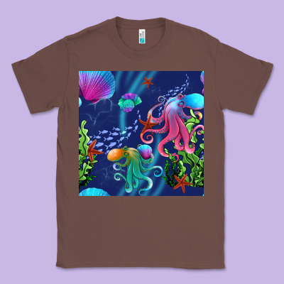 Undersea Classic Tee Designed By Bundleandbundleshop