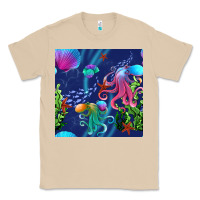 Mushroom undersea Classic Tee - BundleAndBundleShop