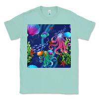 Seafoam undersea Classic Tee - BundleAndBundleShop