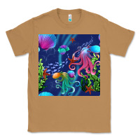Toasted Coconut undersea Classic Tee - BundleAndBundleShop