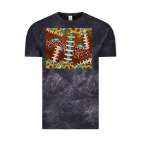 Cloud Black football leopard gemstone sunflower Vintage Tee - JahusDesignShop