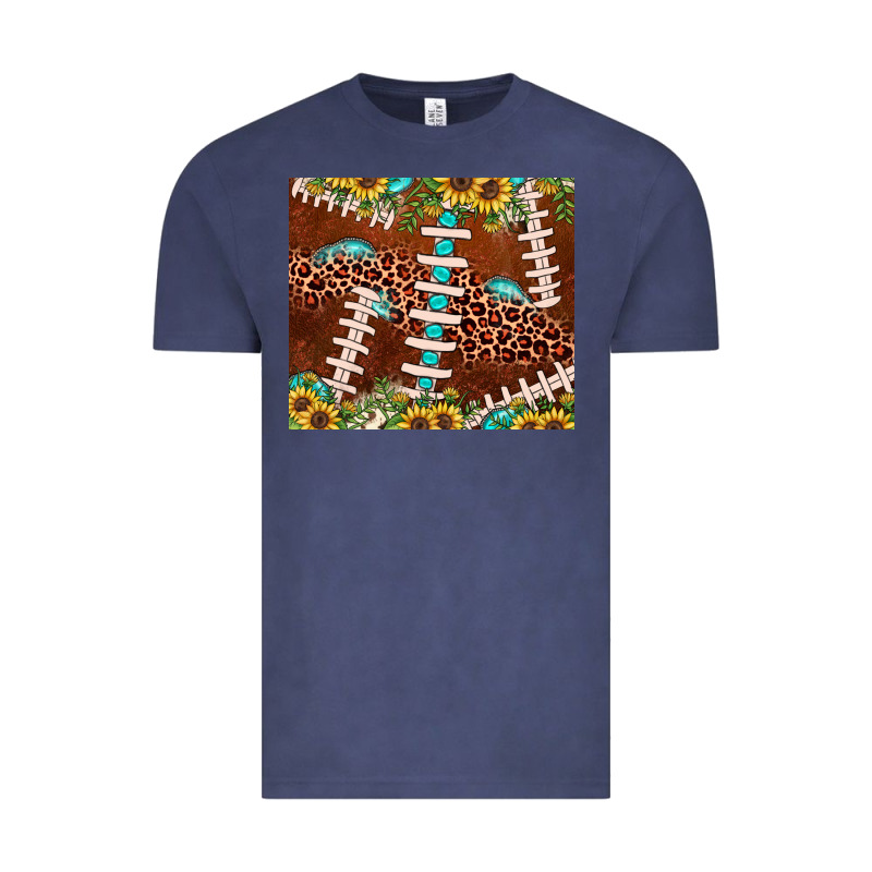 Football Leopard Gemstone Sunflower Vintage Tee by JahusDesignShop | Teevron