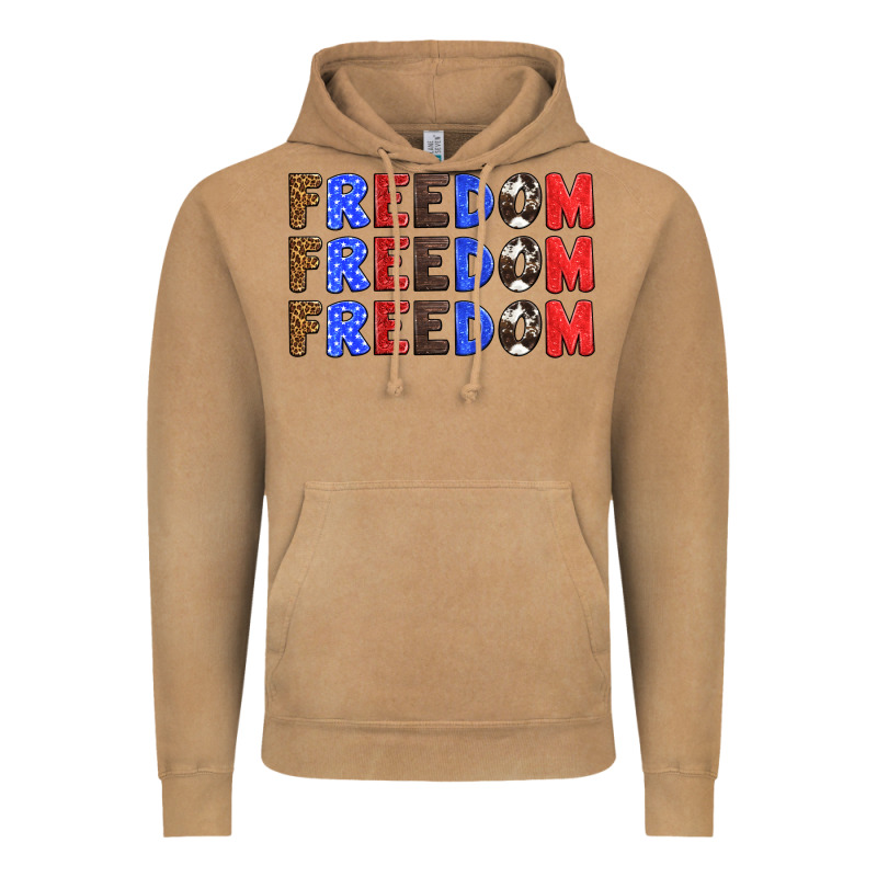 4th Of July Freedom Vintage Hoodie by HRA Design Shop | Teevron