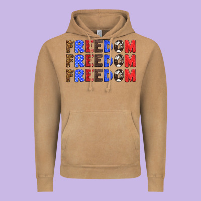 4th Of July Freedom Vintage Hoodie Designed By Hra Design Shop