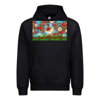 Black cute chicken Urban Hoodie - TumblerDesignByShophia
