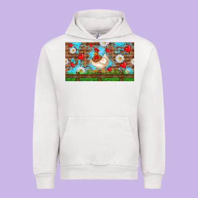 Cute Chicken Urban Hoodie Designed By Tumblerdesignbyshophia