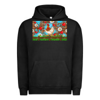 Pigment Black cute chicken Urban Hoodie - TumblerDesignByShophia