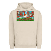 Pigment French Oak cute chicken Urban Hoodie - TumblerDesignByShophia