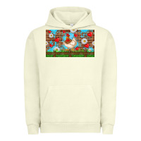 Pigment Pistachio cute chicken Urban Hoodie - TumblerDesignByShophia