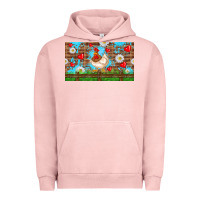 Pigment Salmon cute chicken Urban Hoodie - TumblerDesignByShophia