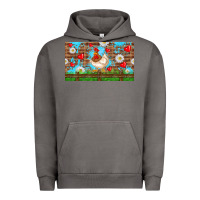 Pigment Tornado cute chicken Urban Hoodie - TumblerDesignByShophia