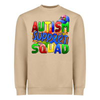Mushroom autısm support squad Heavyweight Sweatshirt - AdoDesignShop