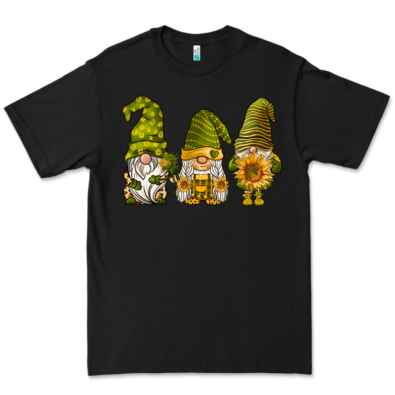 Sunflower Gnomies Premium Tee by BarkalooDesign | Teevron