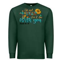 Sports Green do not fear for i am with you Premium Sweatshirt - BundleAndBundleShop