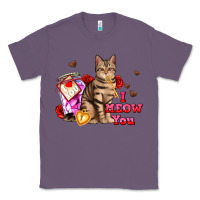 Lavender i meow you Classic Tee - AdoDesignShop