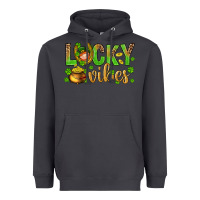 Smoke St. Patricks day lucky vibes Heavyweight Hoodie - BundleAndBundleShop