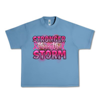 Pebble Blue stronger than the storm Urban Heavy Tee - Artiststas