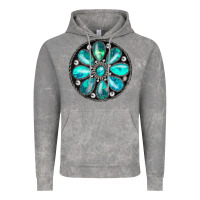 Cloud Rock turquoise gemstone Vintage Hoodie - JahusDesignShop