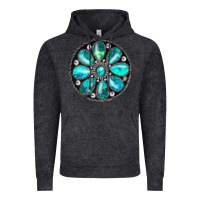 Vintage Arctic turquoise gemstone Vintage Hoodie - JahusDesignShop